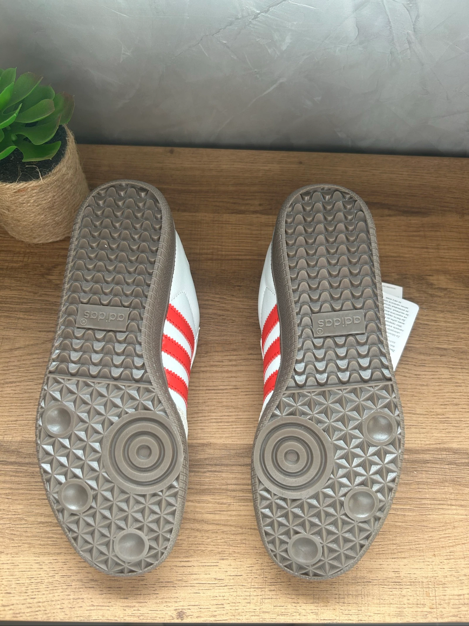 Samba adidas OG branca e vermelha tamanho 38 – photo 2